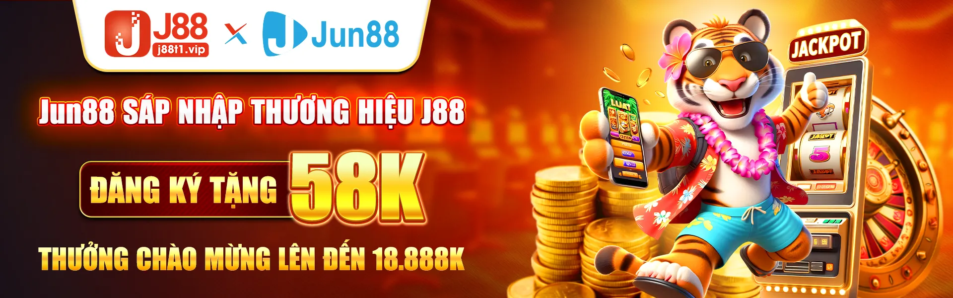 J88 chào mừng thành viên mới - Tặng 18888k